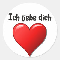 Ich liebe dich - Ik hou van je in het Duits