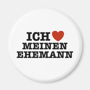 Ich Liebe Meinen Ehemann Magneet