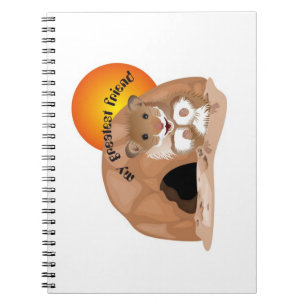 Ich liebe meinen kleinen Hamster Notizheft Notitieboek