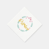 Ich Liebe Pilates Relaxation Musea Exercise Gift Servet (Hoek)