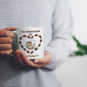 Ich träume von meinem Valentin Kaffeetasse Koffiemok
