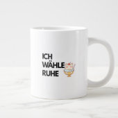 Ich Wähle Ruhe Mug Combo ,Calm Coffee Mug Extra Grote Beker (Rechts)
