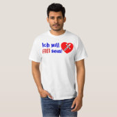 Ich will FREI sein! - Jesus Siegt T-shirt (Voorkant volledig)
