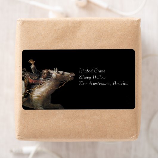 Ichabod Crane of Sleepy Hollow Etiket (Insitu)