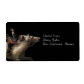 Ichabod Crane of Sleepy Hollow Etiket (Voorkant)