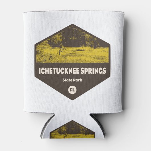 Ichetucknie Springs State Park Florida Blikjeskoeler (Voorkant)