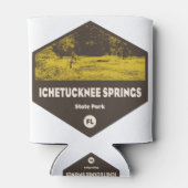 Ichetucknie Springs State Park Florida Blikjeskoeler (Achterkant)