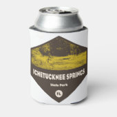 Ichetucknie Springs State Park Florida Blikjeskoeler (Blikje Achterkant)