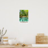 Ichetucknie Springs State Park Florida Waterverf Poster (Keuken)