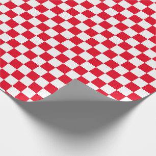 Ichimatsu japan traditioneel patroon wit cadeaupapier