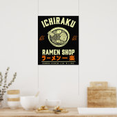 Ichiraku Ramen Shop Poster (Keuken)