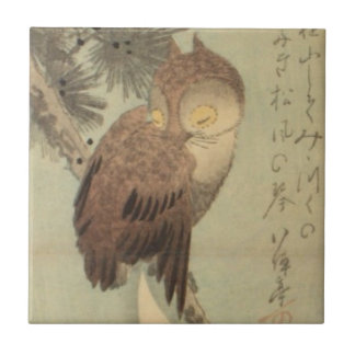 Ichiryusai Hiroshige Tile Tegeltje