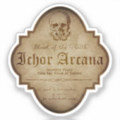 Ichor Arcana Blood of Wraith Apothecary DC Sticker (Voorkant)