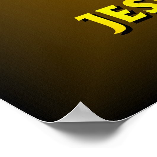 ICHTHUS: Ancient Fish Symbol Poster (Hoek)