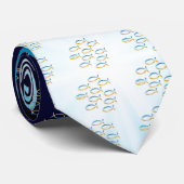 Ichthus - Christelijk vissymbool - Jezus Scripts Stropdas (Opgerold)