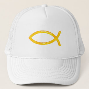 Ichthus - Christelijk vissymbool Trucker Pet