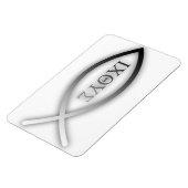 Ichthys - Christelijk - Jesus Fish Magneet (Linkerzijde)