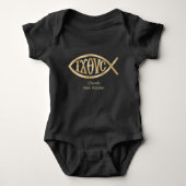 Ichthys Christelijk symbool Romper (Voorkant)