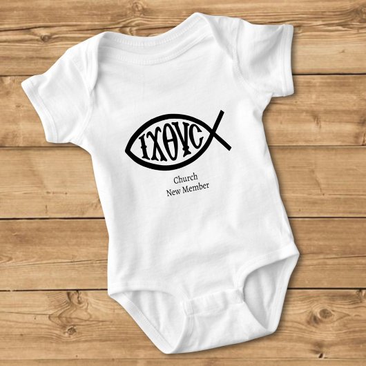 Ichthys Christelijk symbool Romper