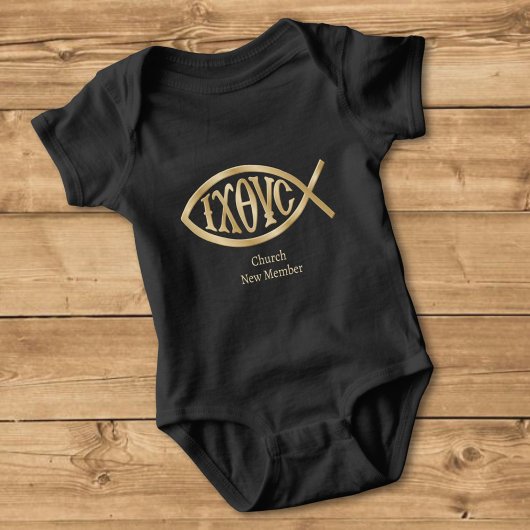Ichthys Christelijk symbool Romper
