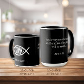 Ichthys Christian Symbol Mok