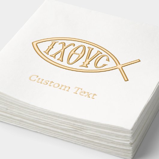 Ichthys Christian Symbol Pattern (Détail)