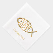 Ichthys Christian Symbol Pattern (Droite)