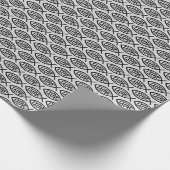 Ichthys Christian Symbol Pattern Cadeaupapier (Hoek)