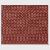 Ichthys Christian Symbol Pattern Cadeaupapier (Vlak)