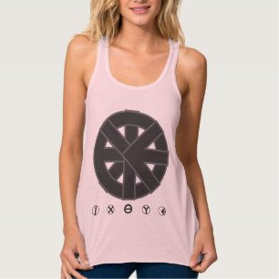 Ichthys wielsymbool tanktop