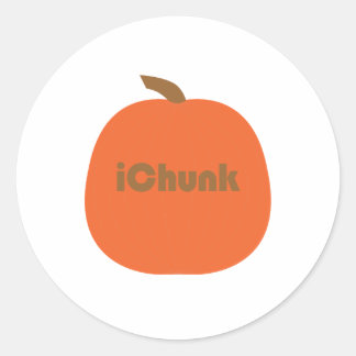 Ichunk Pumpkins T-shirts en geschenken Ronde Sticker