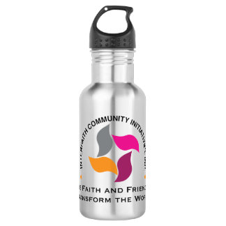 ICI branded waterfles (zilver)