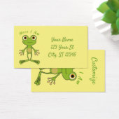 Ici, je suis mignonne grenouille Thunder_Cove (Bureau)