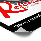 Ici Je Tiens Martin Luther Réforme 500 Poster (Coin)