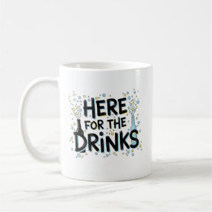 Ici pour la Mug Boissons - Fun Party Design