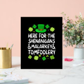 Ici Pour Les Shenanigans Malarkey Tomfoolery St Pa (Mariage)
