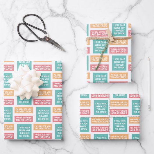 Ici Pour Vous Envelopper Feuilles De Papier (Recto)
