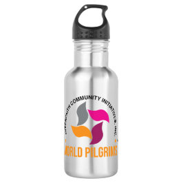 ICI World Pilgrims Branded Waterfles (Zilver)
