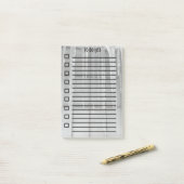 Icicle, 4 x 6" post-it® notes (Op bureau)