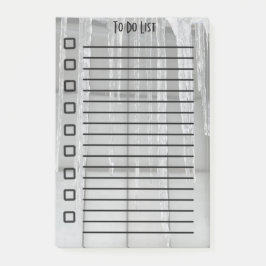 Icicle, 4 x 6" post-it® notes