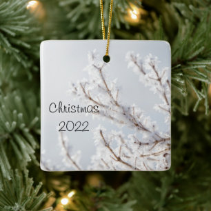 Icicle Holiday Collectie Keramisch Ornament
