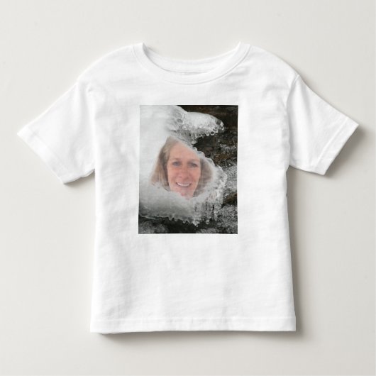 Icicles Photo Lijst Kinder Shirts (Voorkant)