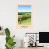 Icknield Way Wandelroute Reisposter Poster (Thuiskantoor)