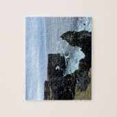Icleand zee kliffen puzzel (Verticaal)