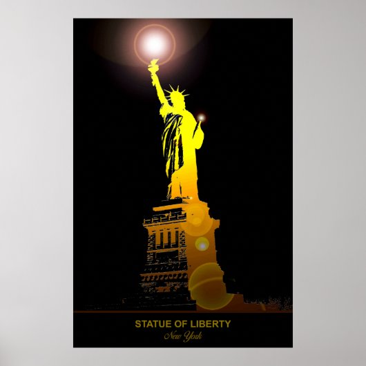 Icon of Freedom : Statue de la Liberté Affiche de  (Devant)