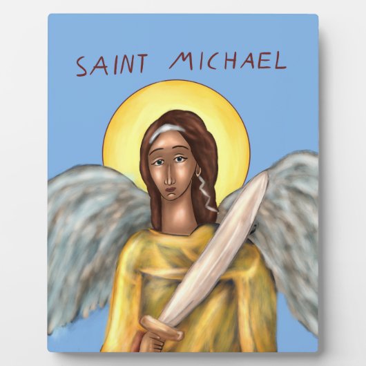 Icon of Saint Michael Fotoplaat (Voorkant)