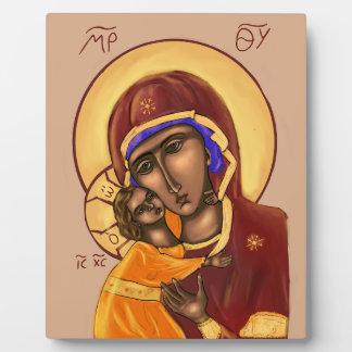 Icon of the Mother of God Fotoplaat