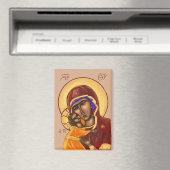 Icon of the Mother of God Magneet (Insitu (Vaatwasser))