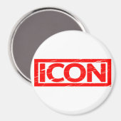 Icon Stamp Magneet (Voorkant / Achterkant)