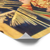 ICON - Vierge et bébé Jésus et anges POSTER (Coin)